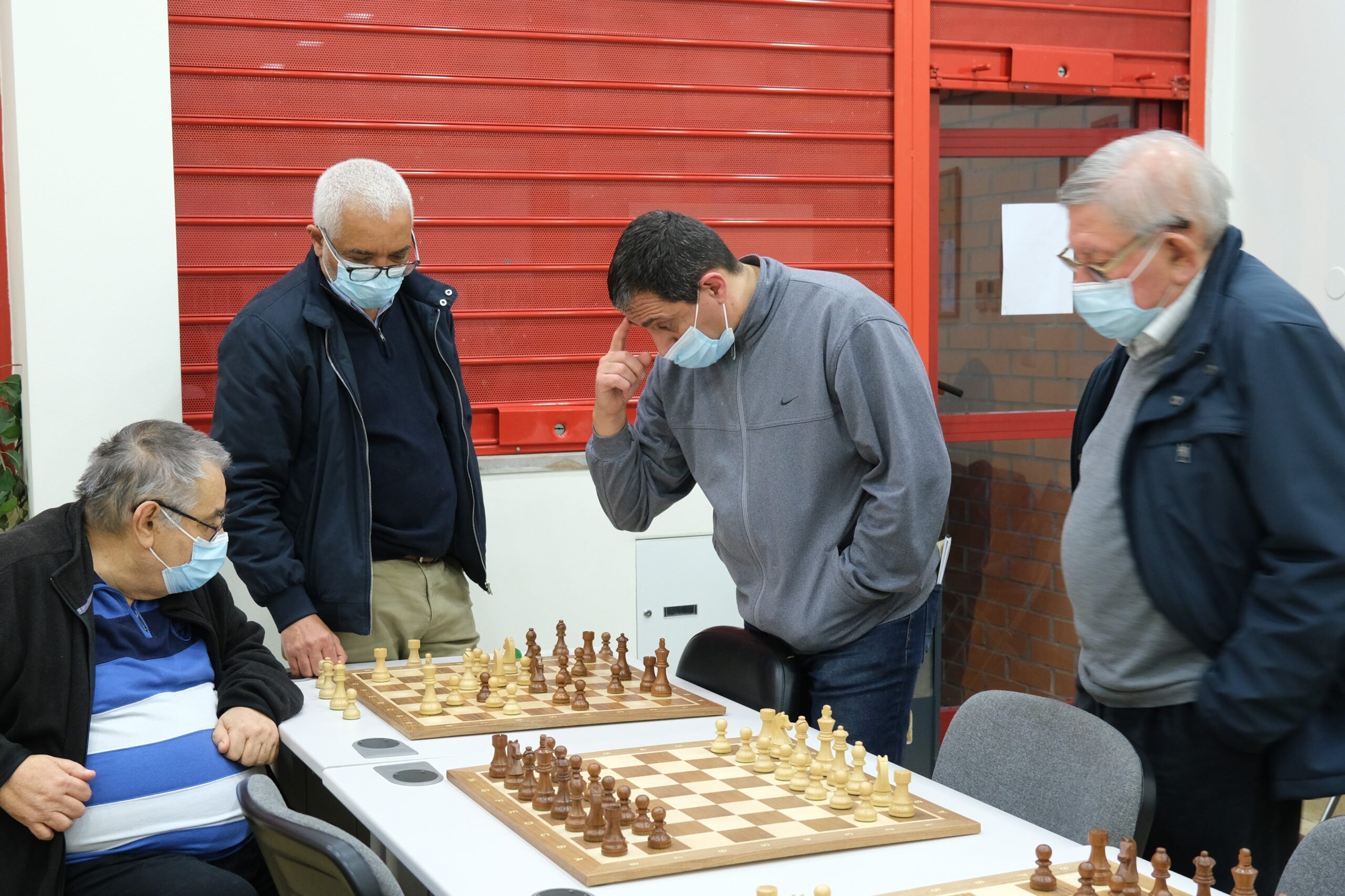 Vítor Morais, campeão distrital de xadrez veteranos em semirrápidas