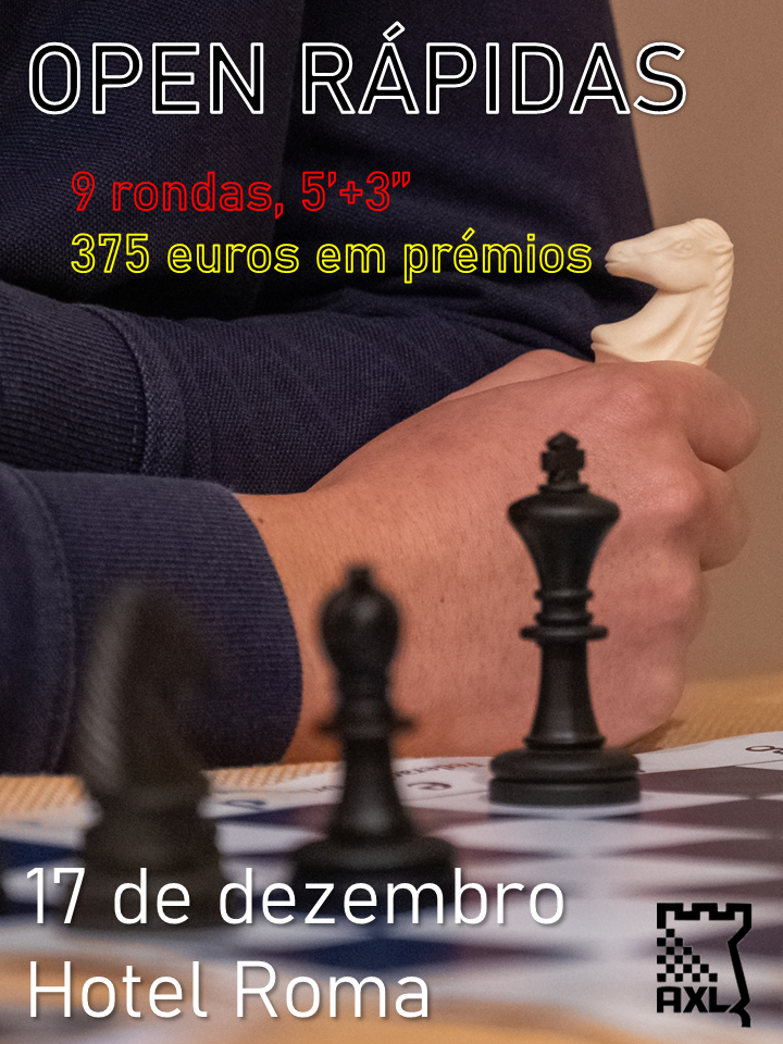 Mestre Internacional David Silva vence o I Open de Rápidas da AXL –  Associação de Xadrez de Lisboa