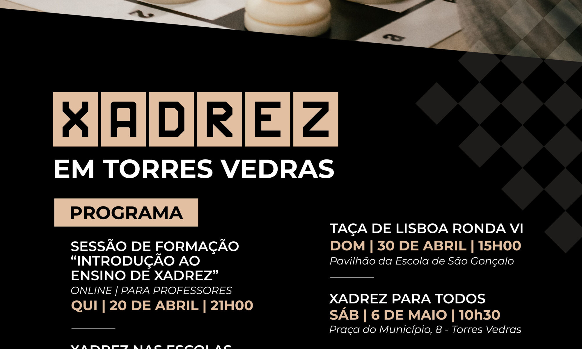 FORMAÇÃO DE PROFESSORES DE XADREZ