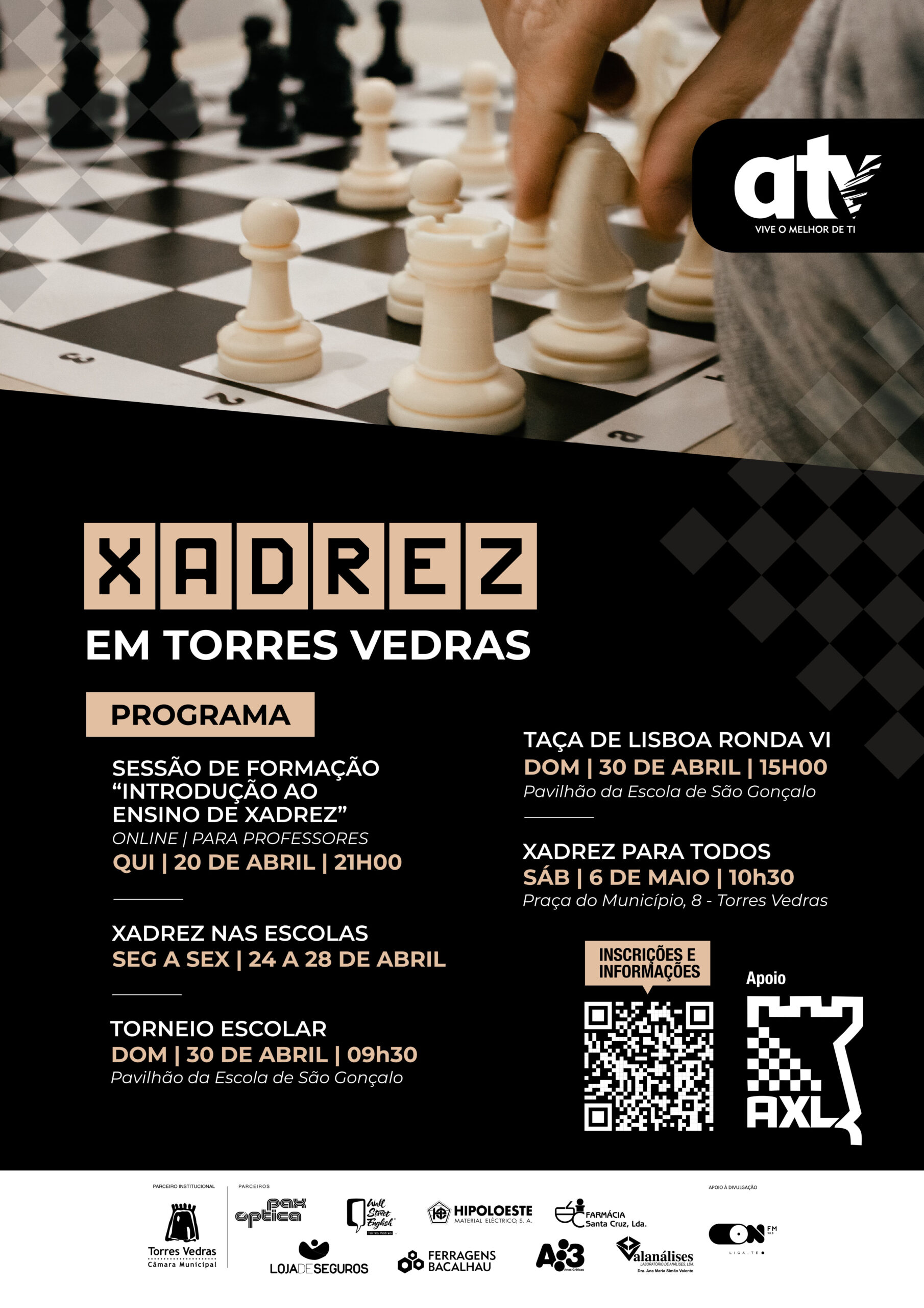 Mestre Internacional David Silva vence o I Open de Rápidas da AXL –  Associação de Xadrez de Lisboa